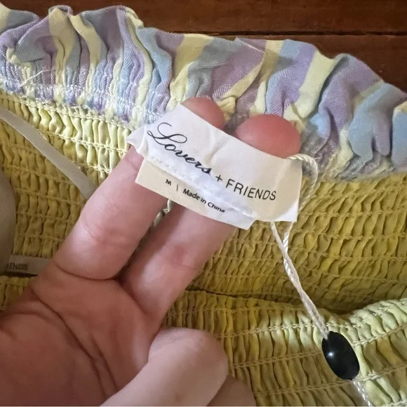 Lovers and Friends Josephine Top Crop Blouse - Picture 6 of 8